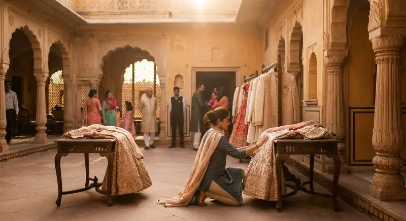 7 Best Destination Wedding Stylists in Jaipur for 2026 - wedding styling guide by StyleBuddy Weddings