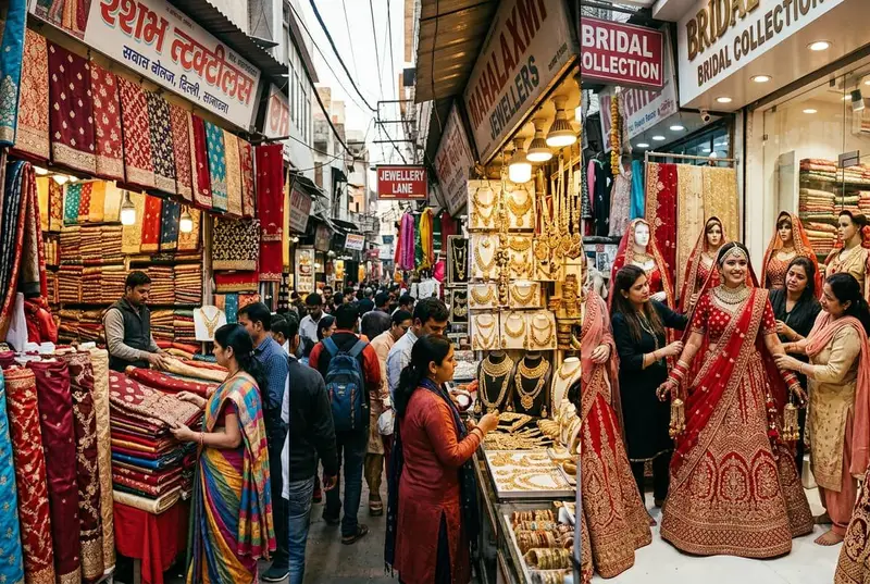 Best Wedding Markets in India - City-by-City Shopping Guide - wedding styling guide by StyleBuddy Weddings
