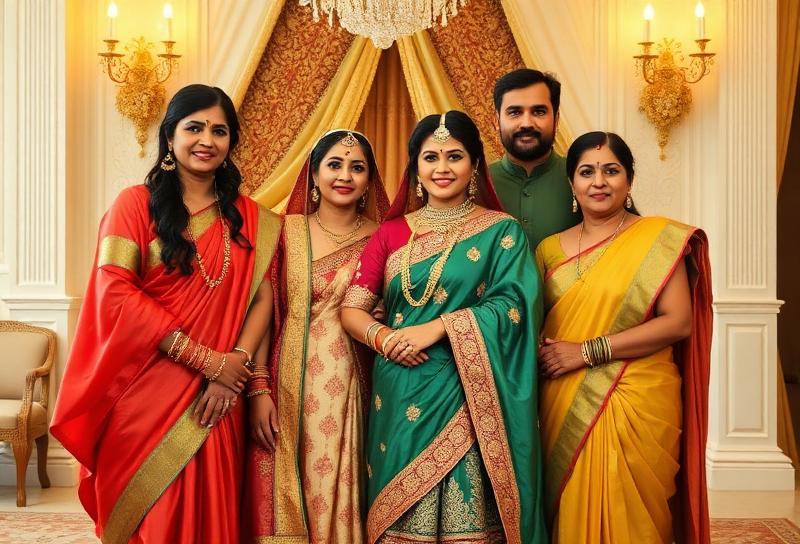 Coordinating Family Outfits for the Big Day