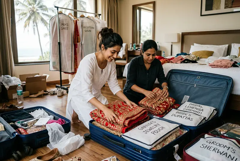 Destination Wedding Packing & Styling Guide