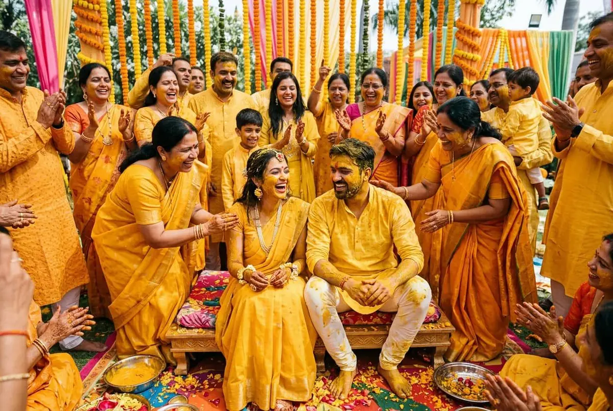 Haldi Sangeet styling India - wedding functions outfit styling by StyleBuddy Weddings