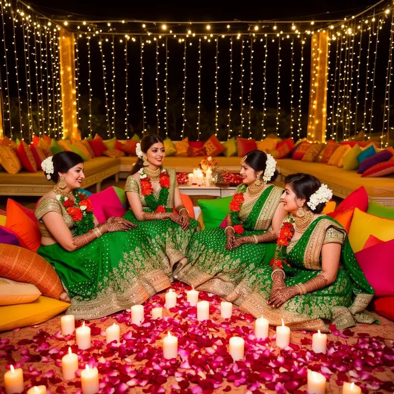 Mehendi Ceremony Styling Guide - Outfits, Jewelry & Tips - wedding styling guide by StyleBuddy Weddings