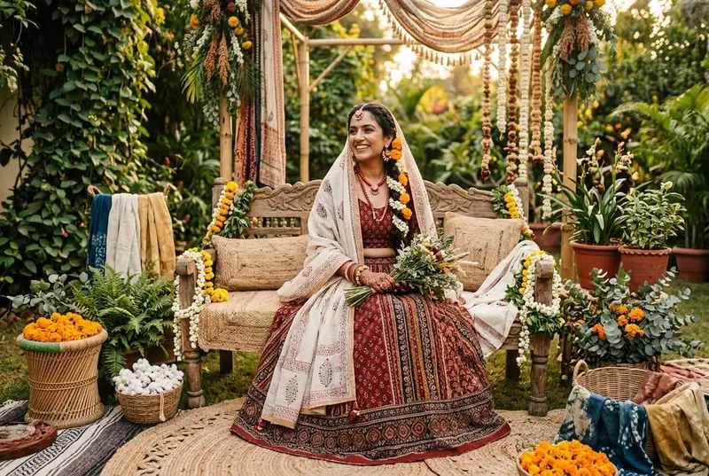 Sustainable Wedding Fashion India - Eco-Friendly Bridal Guide - wedding styling guide by StyleBuddy Weddings