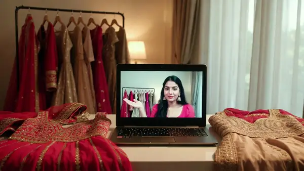 Online wedding stylist India — virtual video styling consultation with StyleBuddy