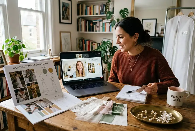 How Virtual Wedding Styling Works (And Why It's Perfect for Busy Couples)