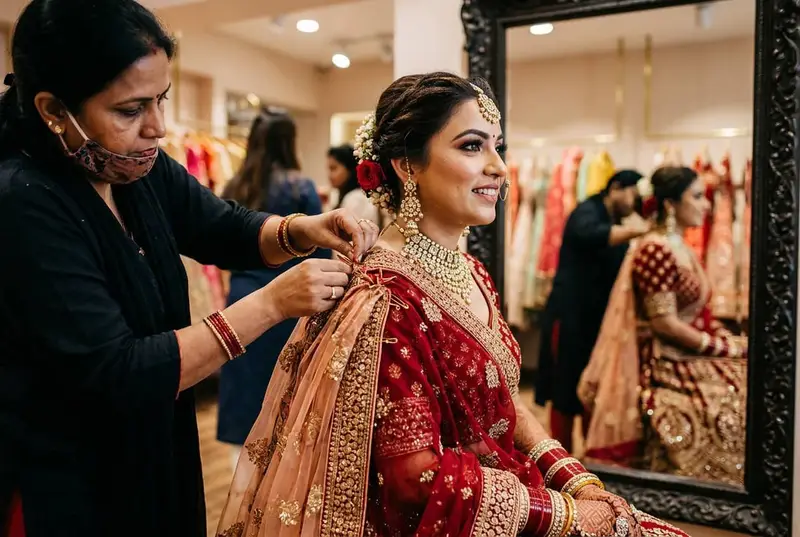 Complete Guide to Wedding Dupatta Draping Styles for Indian Brides