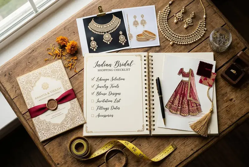 Ultimate Wedding Shopping Checklist for Indian Weddings - wedding styling guide by StyleBuddy Weddings